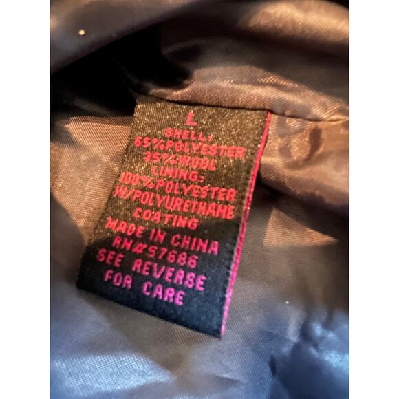 NEU Look Black And White Striped Button Up Jacket Size L - Picture 4 of 4